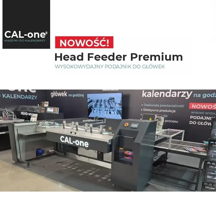 Maszyna CAL-one Head Feeder Premium do produkcji kalendarz - CAL-One